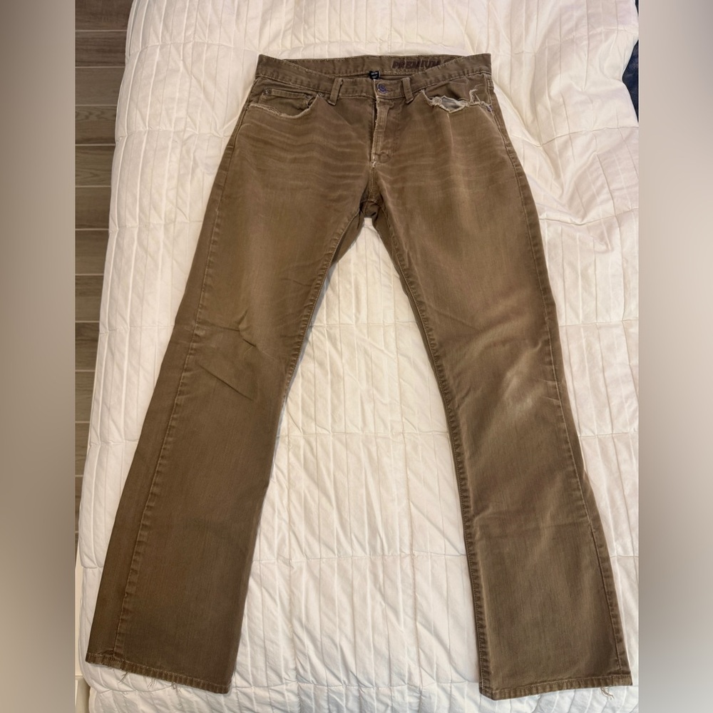 GAP Premium Straight Fit Jeans - 32 X 32 in brown, or any color but blue
